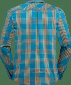 Clearance La Sportiva Men's Outer Space Long Sleeve Shirt Lake