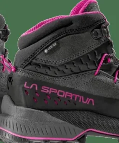Clearance La Sportiva Women's TX4 Evo Mid GORE-TEX Carbon/Springtime