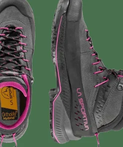 Clearance La Sportiva Women's TX4 Evo Mid GORE-TEX Carbon/Springtime