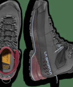 Clearance La Sportiva Women's TX5 Evo Mid GORE-TEX Carbon/Redwood
