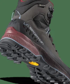 Clearance La Sportiva Women's TX5 Evo Mid GORE-TEX Carbon/Redwood