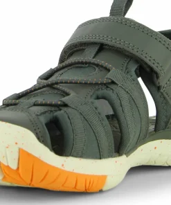 Best Leaf Kids' Salo Khaki/Orange