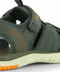 Best Leaf Kids' Salo Khaki/Orange