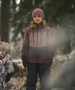 Outlet Lindberg Kids' Alpine Winter Jacket Dry Rose/Plum