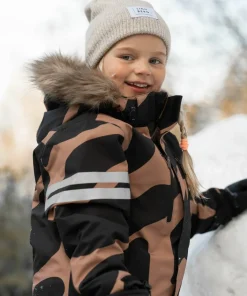 Hot Lindberg Kids' Colden Jacket Beige/Black
