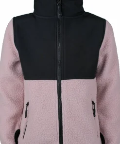 Online Lindberg Kids' Ramund Pile Jacket Dusty Mauve