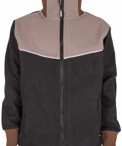 Outlet Lindberg Kids' Stormy Jacket Windfleece Grey/Black