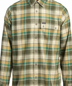 New Lundhags Men's Järpen Plaid Flannel Shirt Hay