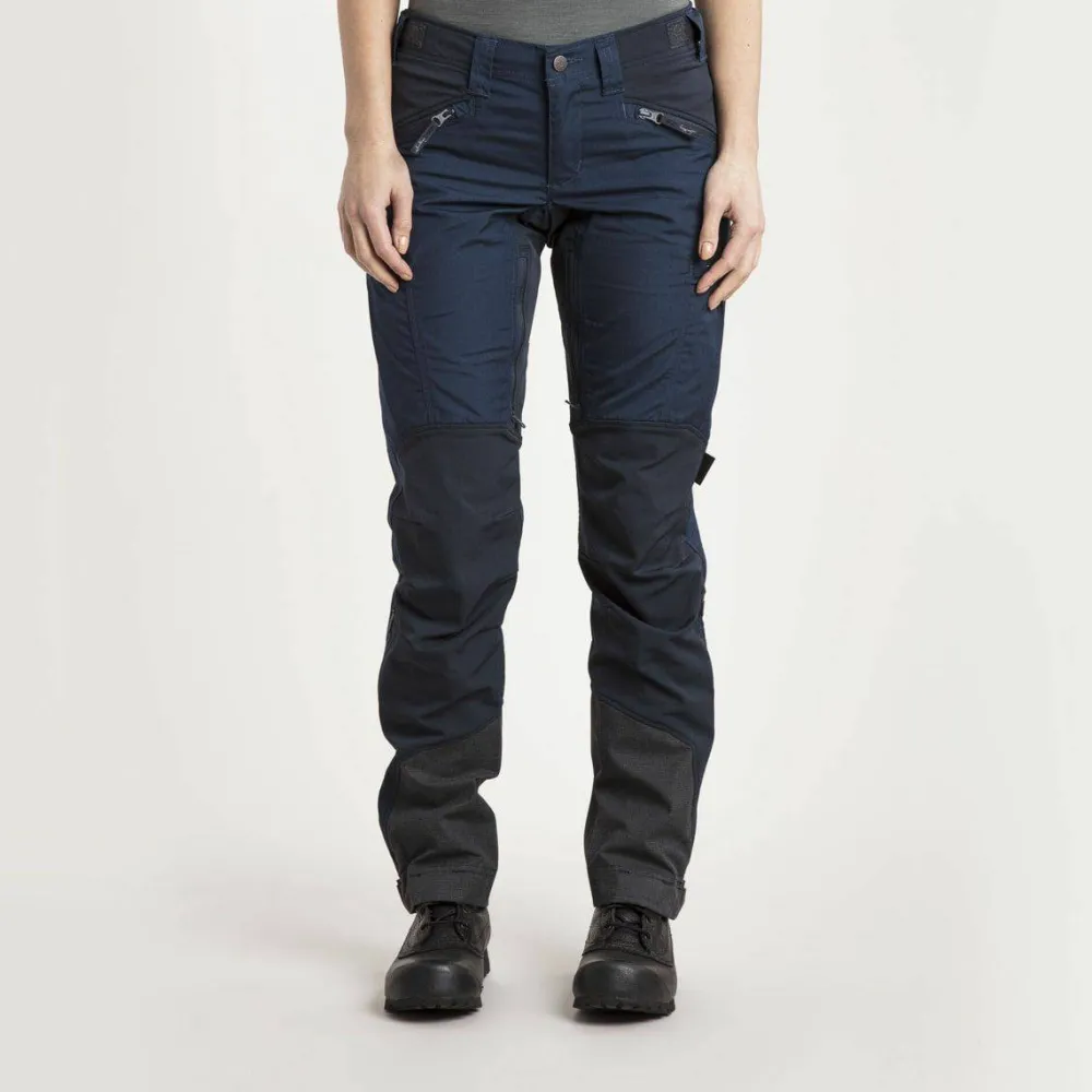 Outlet Lundhags Women's Makke Pant Light Navy/Deep Blue
