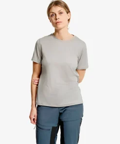 Best Lundhags Women's Tived T-Shirt Moss Grey