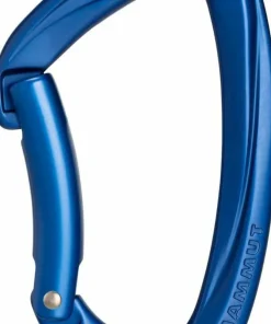 New Mammut Crag Key Lock Bent Gate/Ultramarine