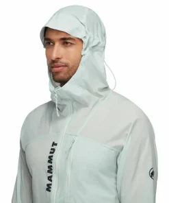 Best Mammut Men's Aenergy Wb Hooded Jacket Silver Sage