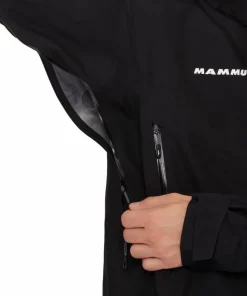Outlet Mammut Men's Crater Iv Hs Hooded Jacket Black