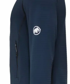 New Mammut Men's Taiss Light Ml Hooded Jacket Marine