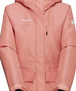 New Mammut Women's Fall Line Hs Thermo Hooded Jacket Quartz Dust