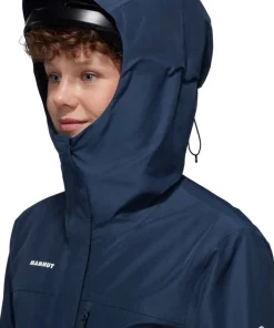 New Mammut Women's Fall Line Hs Thermo Hooded Jacket Marine