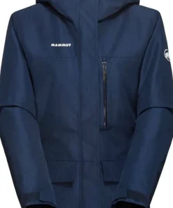 New Mammut Women's Fall Line Hs Thermo Hooded Jacket Marine