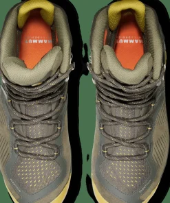Best Mammut Women's Sapuen High GORE-TEX Dark Tin/Amber Green dark tin-amber green