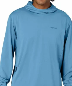 Online Marmot Men's Airexchange Upf 50 Hoody Summer Storm