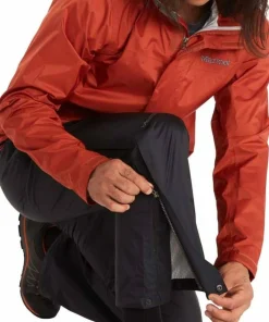 Outlet Marmot Men's Precip Eco Full Zip Pant Short Black