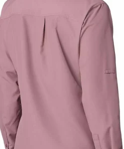 New Marmot Women's Airexchange Upf 40 Ls Shirt Light Mauve