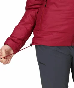 Marmot Women's MonoQuilt Hoody Red Mulberry