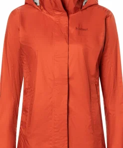 New Marmot Women's Precip Eco Jacket Ginger Blossom