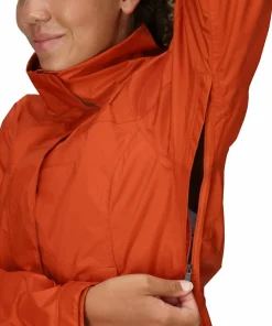 New Marmot Women's Precip Eco Jacket Ginger Blossom