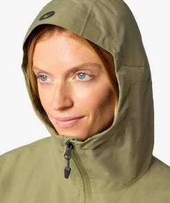 Hot Marmot Women's Precip Evo Flex Jacket Olive Grove