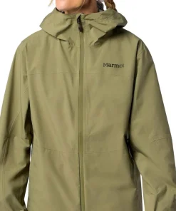 Hot Marmot Women's Precip Evo Flex Jacket Olive Grove