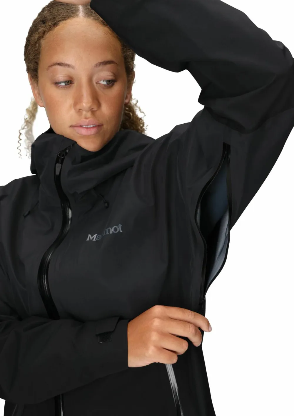New Marmot Women's Seeker Goretex Jacket Black