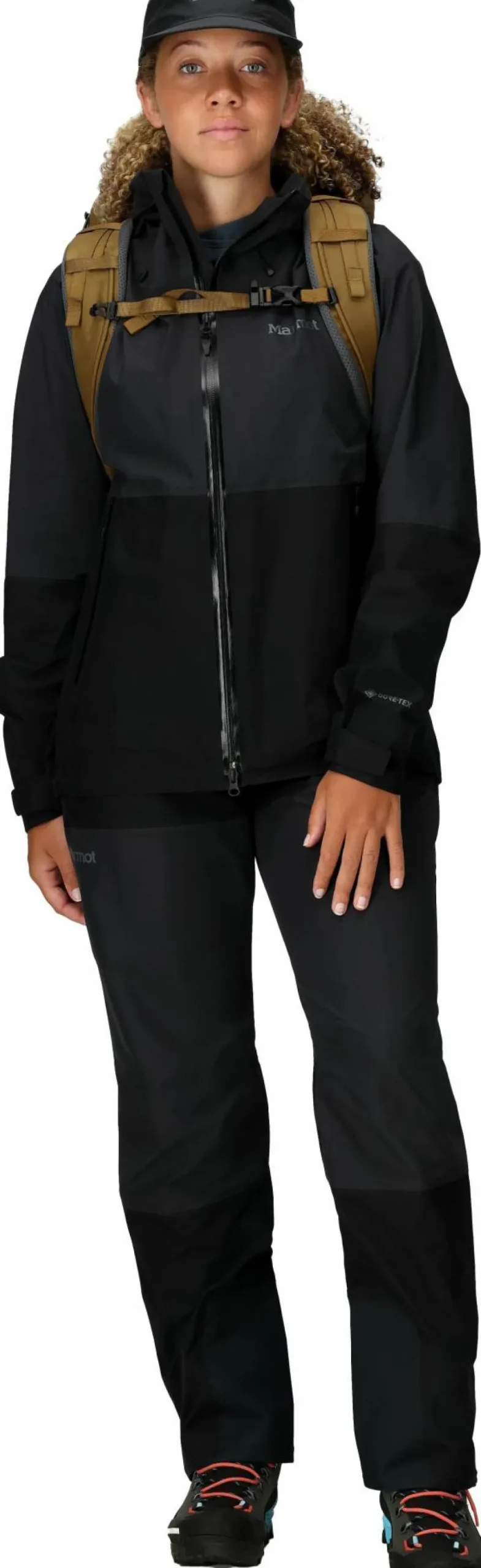 New Marmot Women's Seeker Goretex Jacket Black