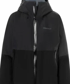 New Marmot Women's Seeker Goretex Jacket Black