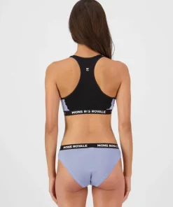 New Mons Royale Sierra Sports Bra Skyline/black