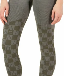 Outlet Mons Royale Women's Ascender Merino Seamless Legging Dried Sage/Dark Olive