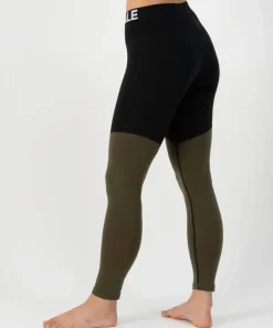 Sale Mons Royale Women's Cascade Merino Flex 200 Legging Dark Olive