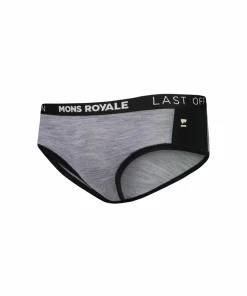 Hot Mons Royale Women's Sylvia Boyleg Grey Heather / Black