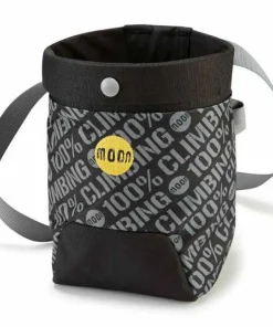 Hot Moon Climbing Trad Chalk Bag Black/Grey 100% Black