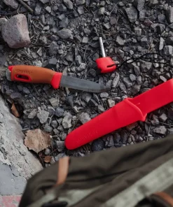Mora Companion Spark Emergency (S) Hi-Vis Red/Burnt Orange
