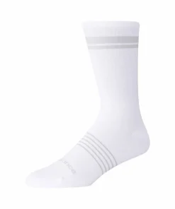 New Balance Pro Run Crew Socks 1 Pair White