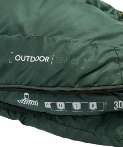 Online Nomad Inca Premium 700 Sleeping Bag Trekking Green