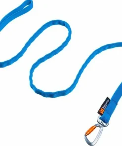 New Non-stop Dogwear Bungee Leash 2.8m Blue
