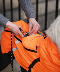 Discount Non-stop Dogwear Fjord Overall Raincoat - Small Sizes Orange/Black