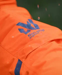 Discount Non-stop Dogwear Fjord Overall Raincoat - Small Sizes Orange/Black