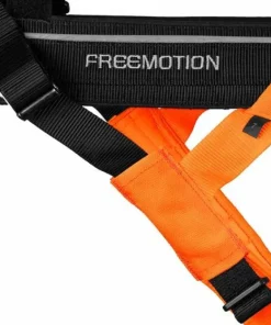 Hot Non-stop Dogwear Freemotion Harness 5.0 Size 5 Black/Orange