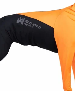 Best Non-stop Dogwear Protector Dog Suit Female Orange/Black