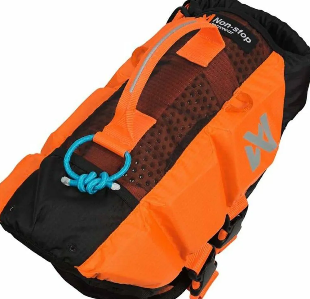 Clearance Non-stop Dogwear Protector Life Jacket Size 5-7 Black/ orange