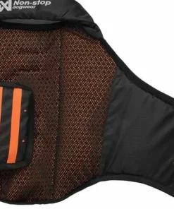 Clearance Non-stop Dogwear Protector Life Jacket Size 5-7 Black/ orange