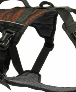 Best Non-stop Dogwear Rock Harness Long S black/orange