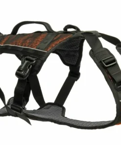 Discount Non-stop Dogwear Rock Harness Long L black/orange